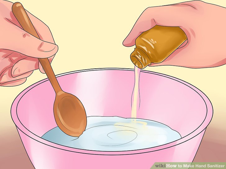 Domowej roboty żel antybakteryjny bez alkoholu